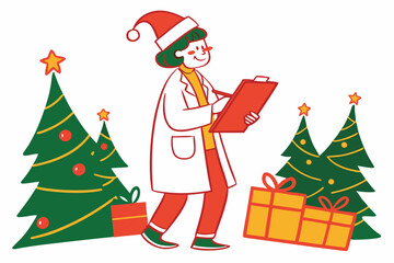 Create a Christmas North Pole Nanny  Festive Character Design Tutorial