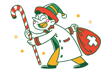 Create a Christmas North Pole Nanny  Festive Character Design Tutorial
