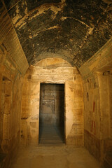 Shrine in Mortuary temple of Hatshepsut in Deir el-Bahari, Egypt