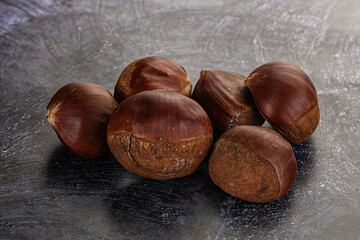 Tasty delicous brown natural Chestnut