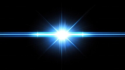 Fototapeta premium Hyper jump in space, abstract flight, 3D illustration