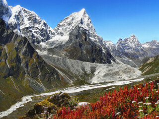 Mountains in autumn Himalayas  © Helena Bilkova