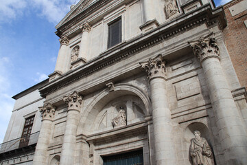 nuestra senora de las angustias church in valladolid in spain