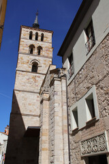 san vicente church in zamora in spain 