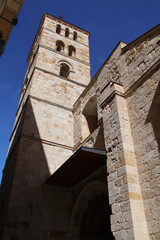 san vicente church in zamora in spain 
