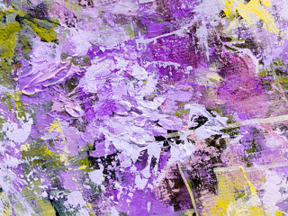 Vivid colorful  painting.  Background design. Dots , strokes of paint. Textured oil painting.  Hand drawn brush stroke. Multicolored circles. Bright pattern with paint structure. Impasto. Color scheme