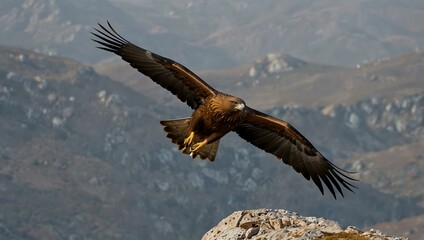 Obraz premium Golden eagle (Aquila chrysaetos).