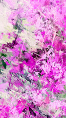 Vivid colorful  painting.  Background design. Dots , strokes of paint. Textured oil painting.  Hand drawn brush stroke. Multicolored circles. Bright pattern with paint structure. Impasto. Color scheme