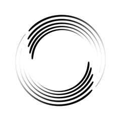 series of circle symbol for logo icon web graphic. vector illustration.