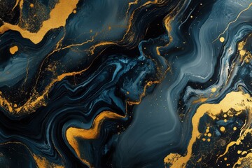 Chic combination of black marble aesthetic for background and banner applications