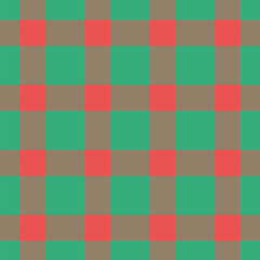 Repetition seamless check tartan, magazine plaid vector textile. Royal fabric texture background pattern in pastel and mint colors.