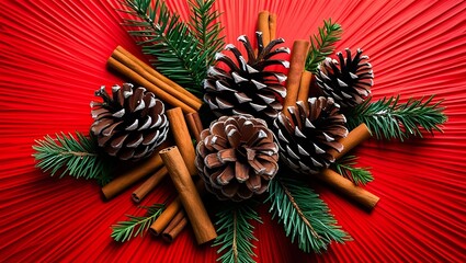 Christmas and happy new year sale baner, snowflakes and gift boxes, bright colors, 3D illustration.