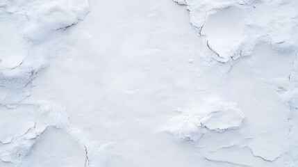 Obraz premium Snow texture background top view