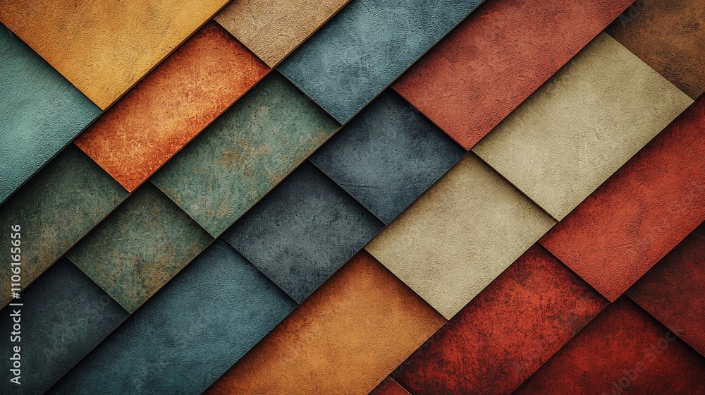 Poster vibrant textured patterns digital art abstract backgrounds creative designs close-up view visual aes