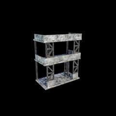 Modular Scaffolding 3D model 