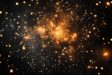  Abstract Cosmic Explosion with Light Trails