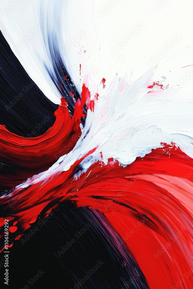 Poster abstract action painting art studio visual artwork creative environment close-up dynamic energy expr