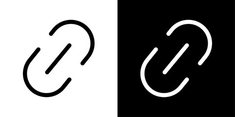 Chain icon design simple vector symbol