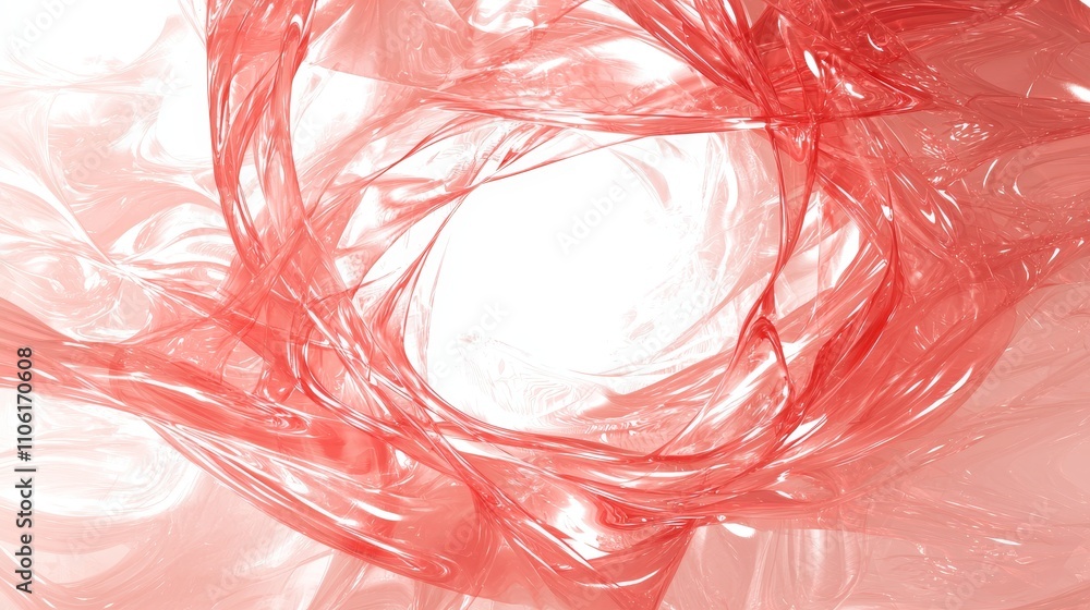 Poster dynamic abstract art design digital space visual content contemporary environment artistic perspecti