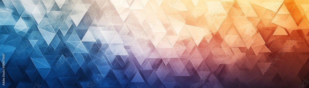 Aufkleber abstract geometric design digital art colorful background modern aesthetic visual concept for digita