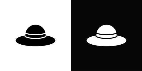 Pamela Hat icon simple vector symbol