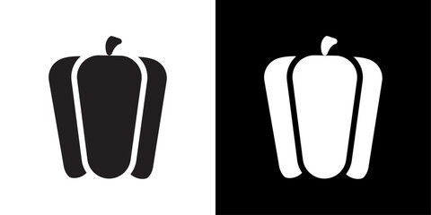 Paprika icon design simple vector symbol