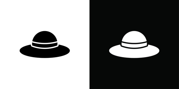 Pamela Hat icon simple vector symbol