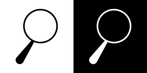 Search icon design simple vector symbol