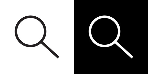 search icon simple vector symbol