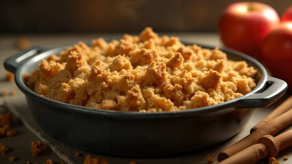 Delicious Apple Crumble Dessert