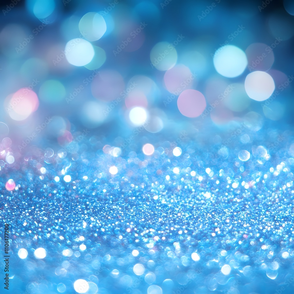 Poster abstract bokeh background, generative ai