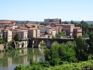 Fototapeta premium Ville d'Albi dans le Tarn 