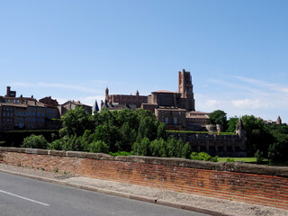 Ville d'Albi dans le Tarn 