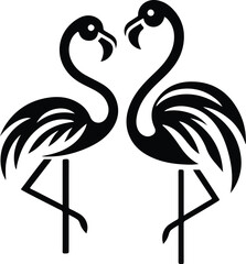 flaming's vector icon white background. 