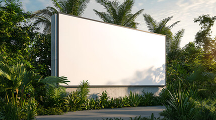 Tropical Billboard Mockup