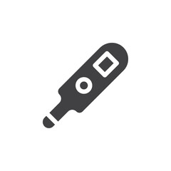 Digital thermometer icon simple vector symbol
