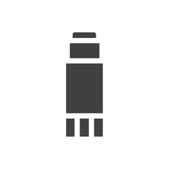 Glue stick icon simple vector symbol