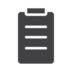 Note paper icon simple vector symbol