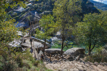 Fototapeta premium Garganta de los Infiernos Natural Reserve, Extremadura, Spain