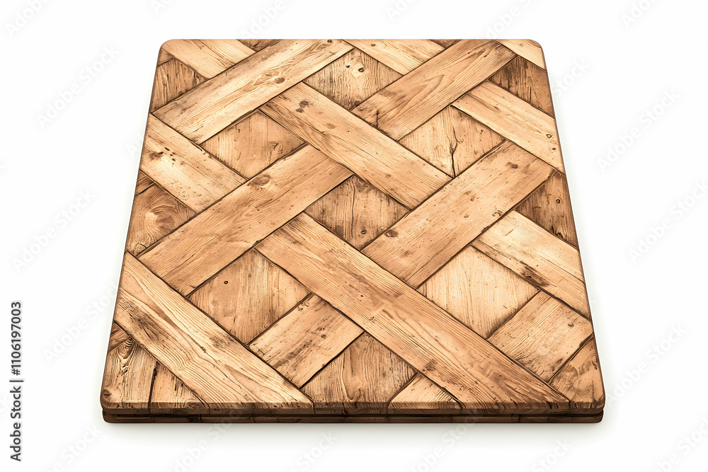 Poster detailed and textured wooden surface with interlacing patterns for creative backgrounds and design p