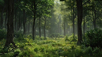 Obraz premium Forest Environment