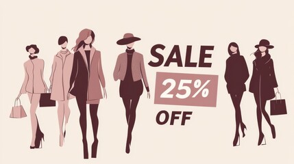 Seasonal Fashion Sale Get 25% Off Stylish Womens Clothing
