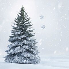 Fototapeta premium Christmas tree with presents