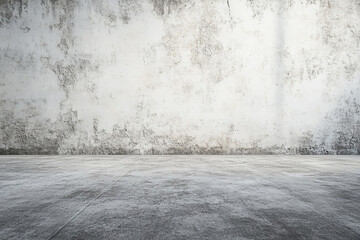 Abstract white grunge background texture with an old, rough concrete wall for design and print in a vector illustration style