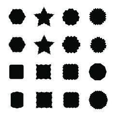 Y2K elements and shapes on a white background