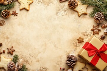 Christmas vector decoration background