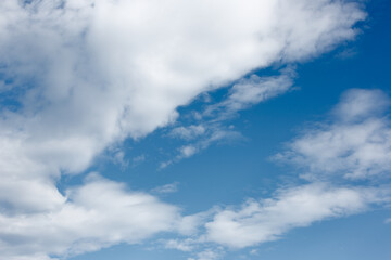 Beautiful summer cloudscape