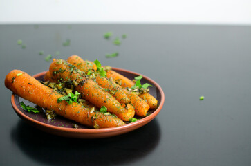 Honey Glazed Carrots With Anise and Parsley, side dish ideas
