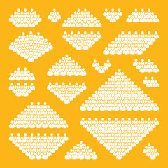 Zestaw ikon ludzi. Symbol tłumu. © robert6666