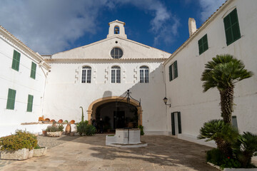 Obraz premium mountain of Montetoro, Es Mercadal, Menorca, Balearic Islands